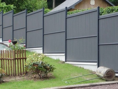 Plaque de soubassement béton 50 x 250 cm